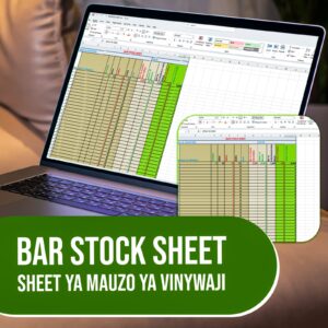 Sheet ya Mauzo na Stock Vinywaji